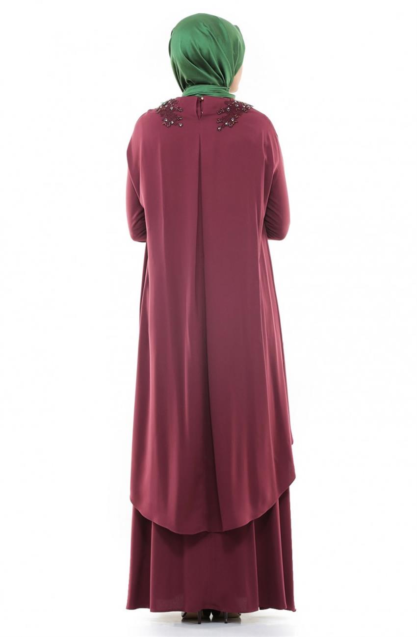 Dress-Claret Red DO-A5-63017-26