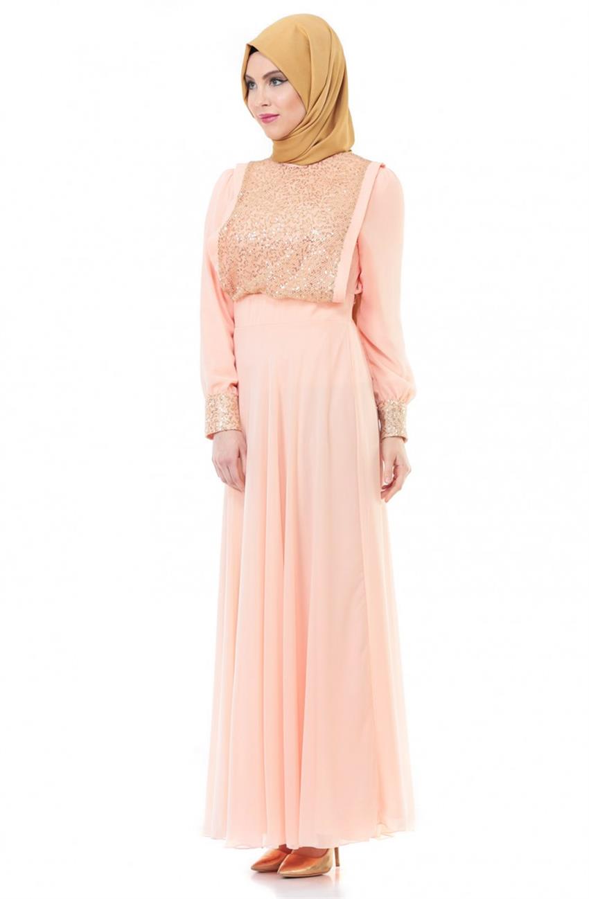 Evening Dress Dress-Powder ARM7002-41