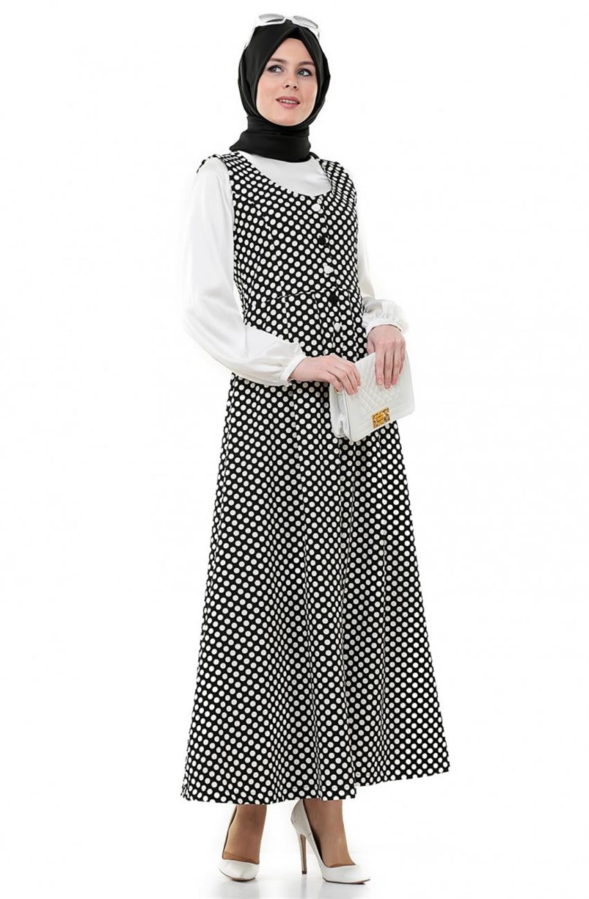 Dress-Black White 1453-0102