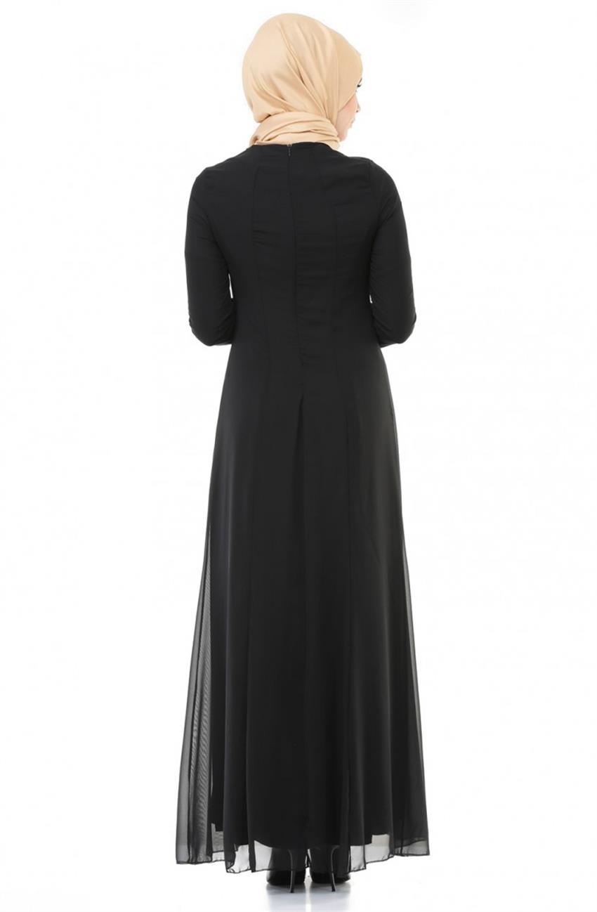 Evening Dress Dress-Black ARM7012-01