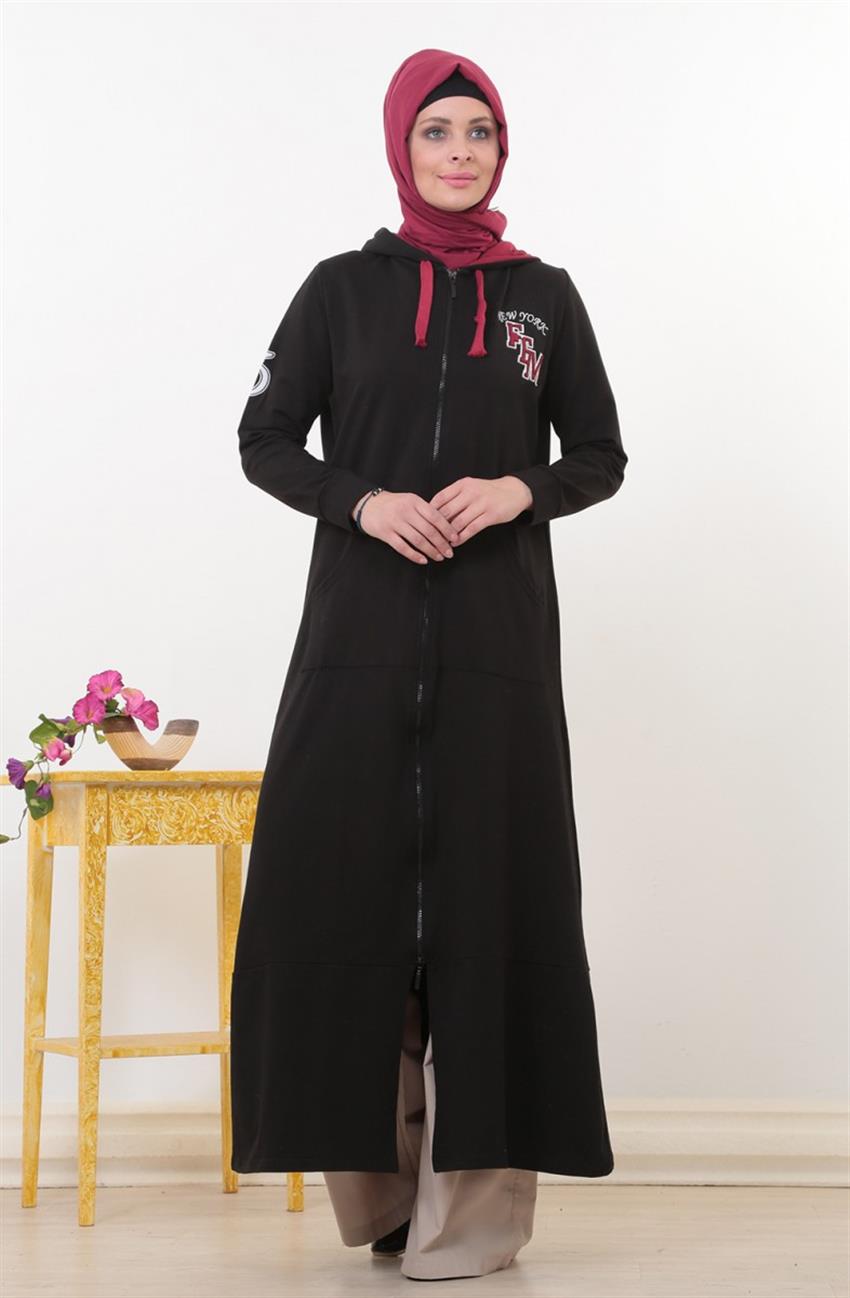 Bayan ملابس نوم-أسود ar-1011-01