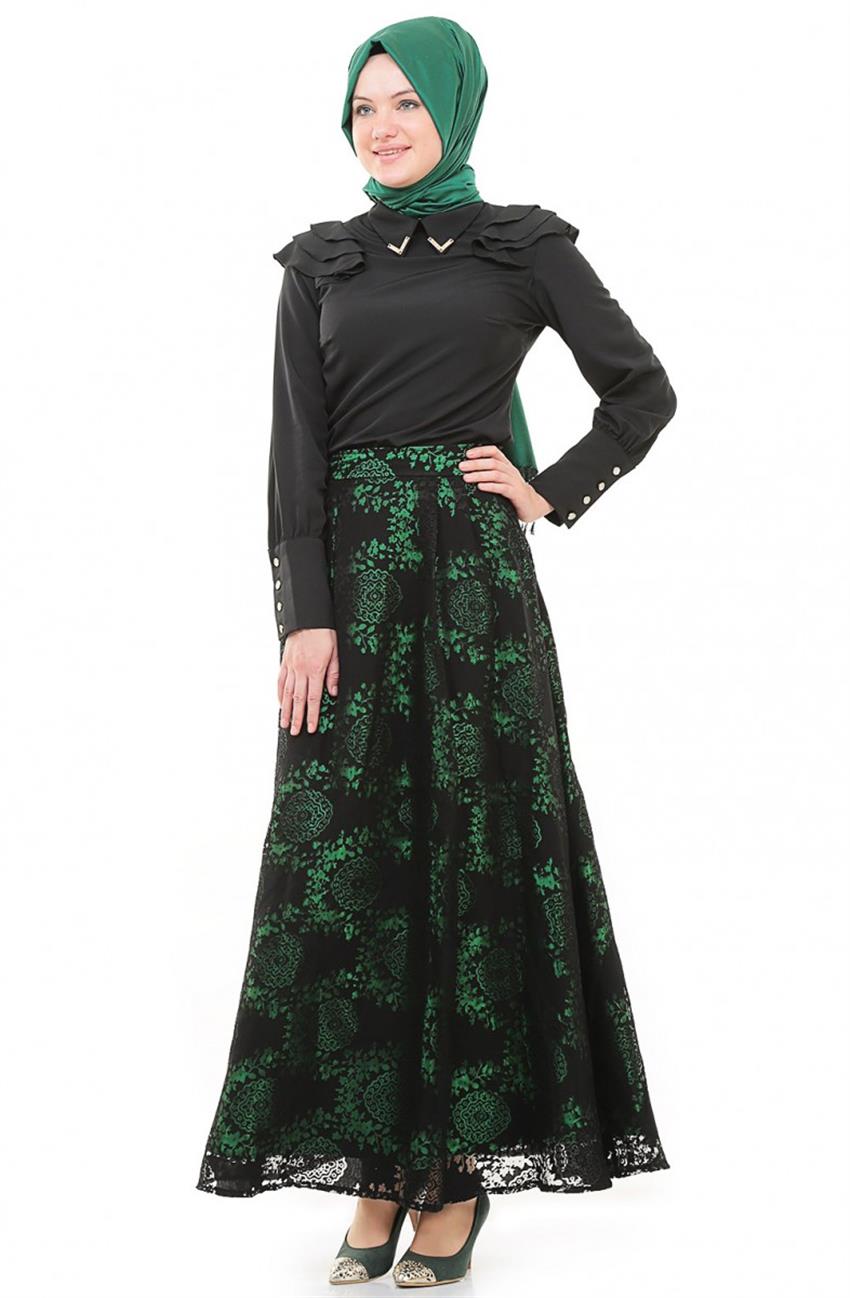 Skirt-Green 3362-21