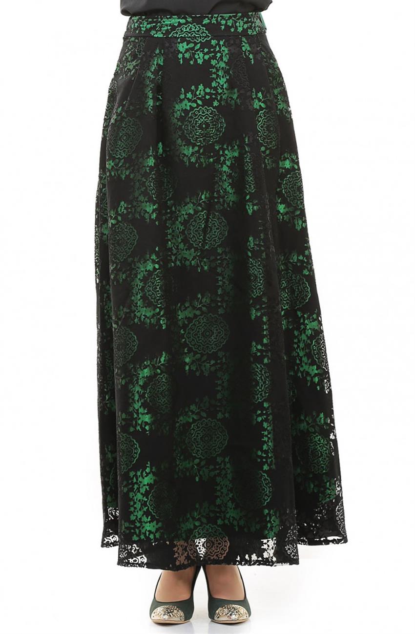 Skirt-Green 3362-21