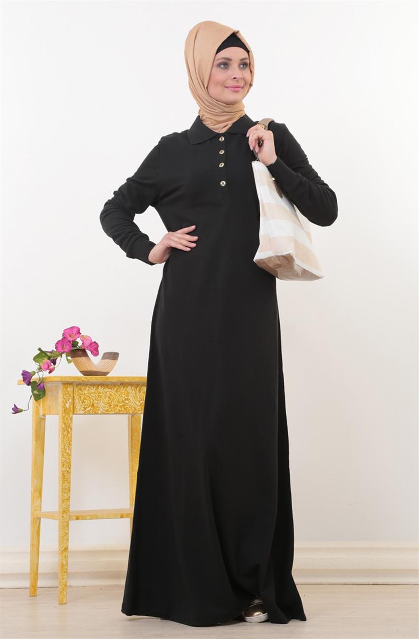 Bayan ملابس نوم-أسود ar-1003-01