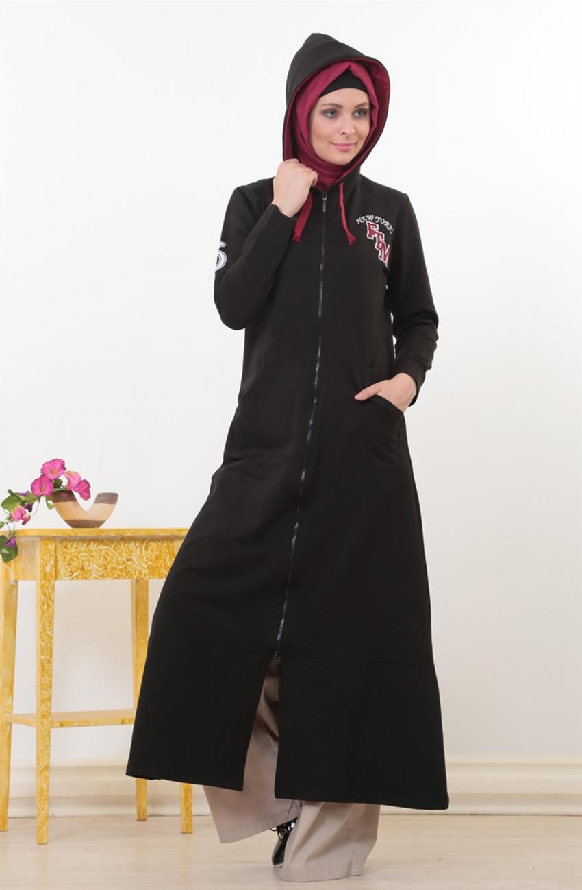 Bayan ملابس نوم-أسود ar-1011-01
