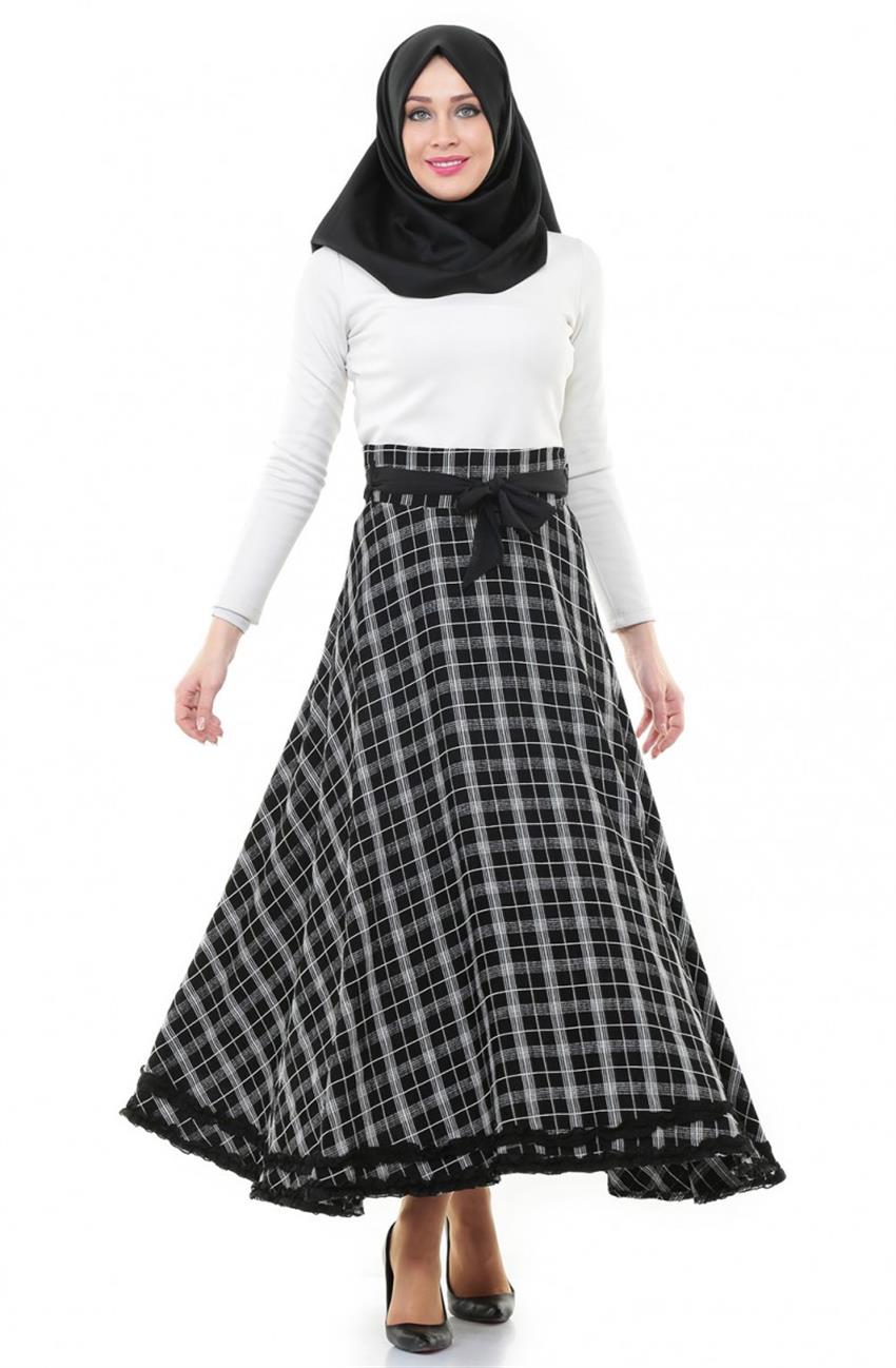 Skirt-Black 2414-01
