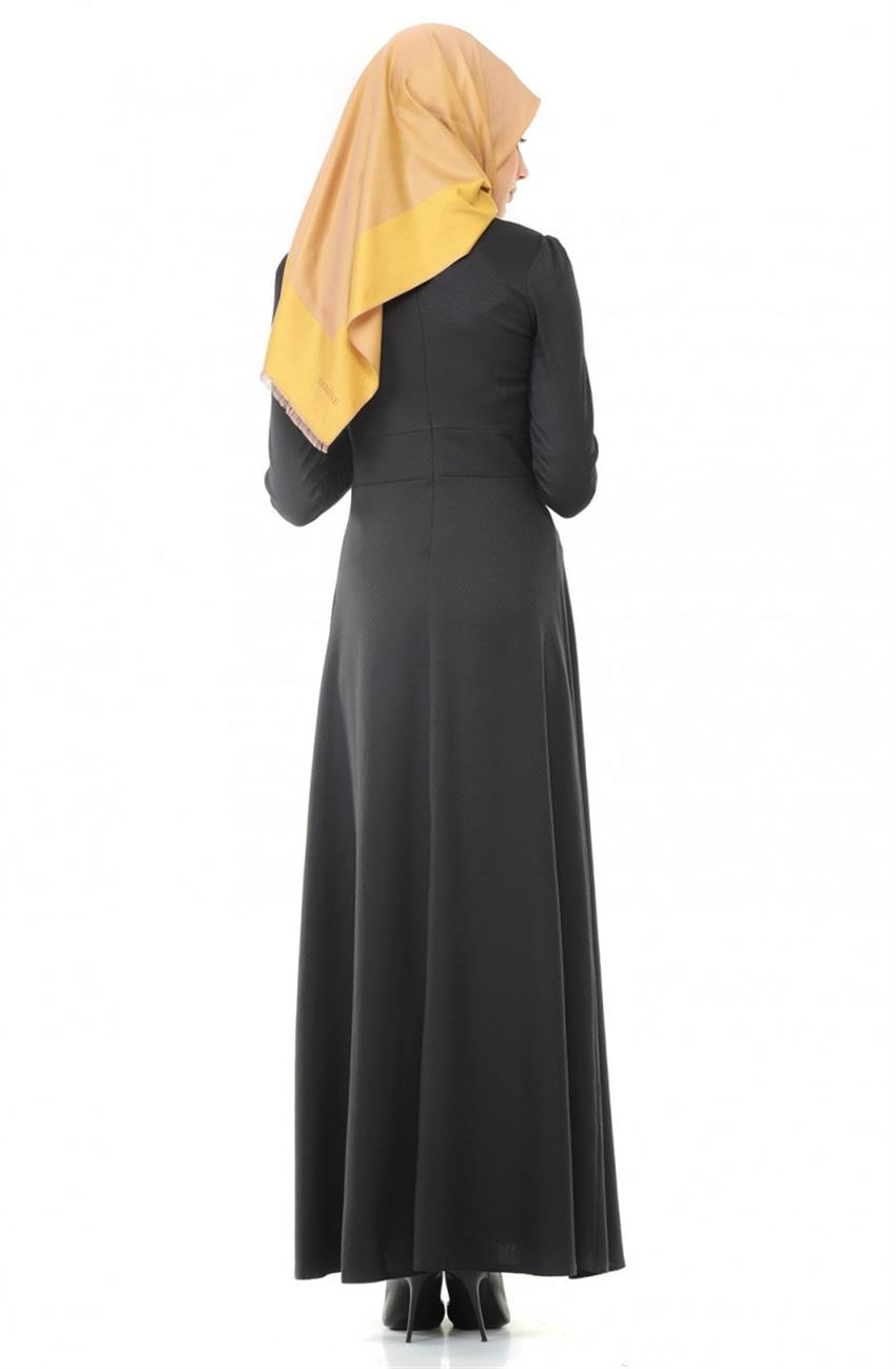Ameerah فستان-أسود ar-5907-01