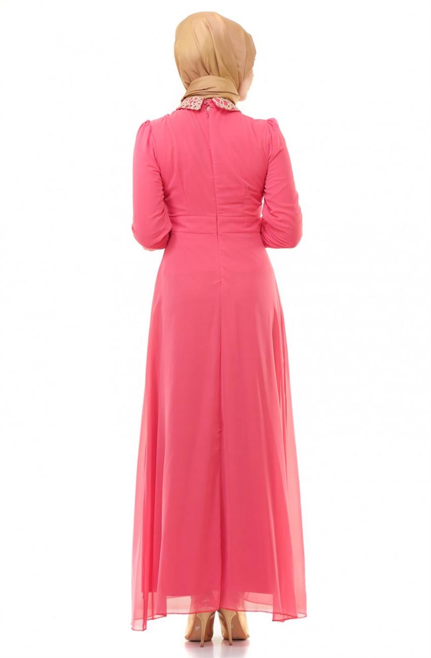 Evening Dress Dress-Açik Coral ARM7026-38