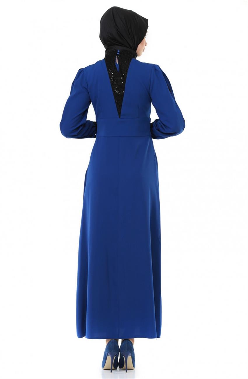 فستان سهرة فستان-أزرق غامق ar-4356-009-47