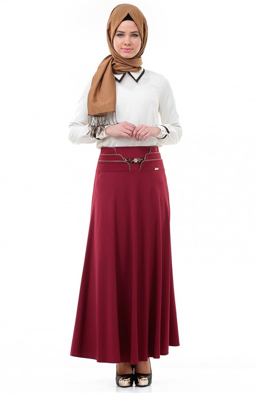 Skirt-Claret Red 3335-67