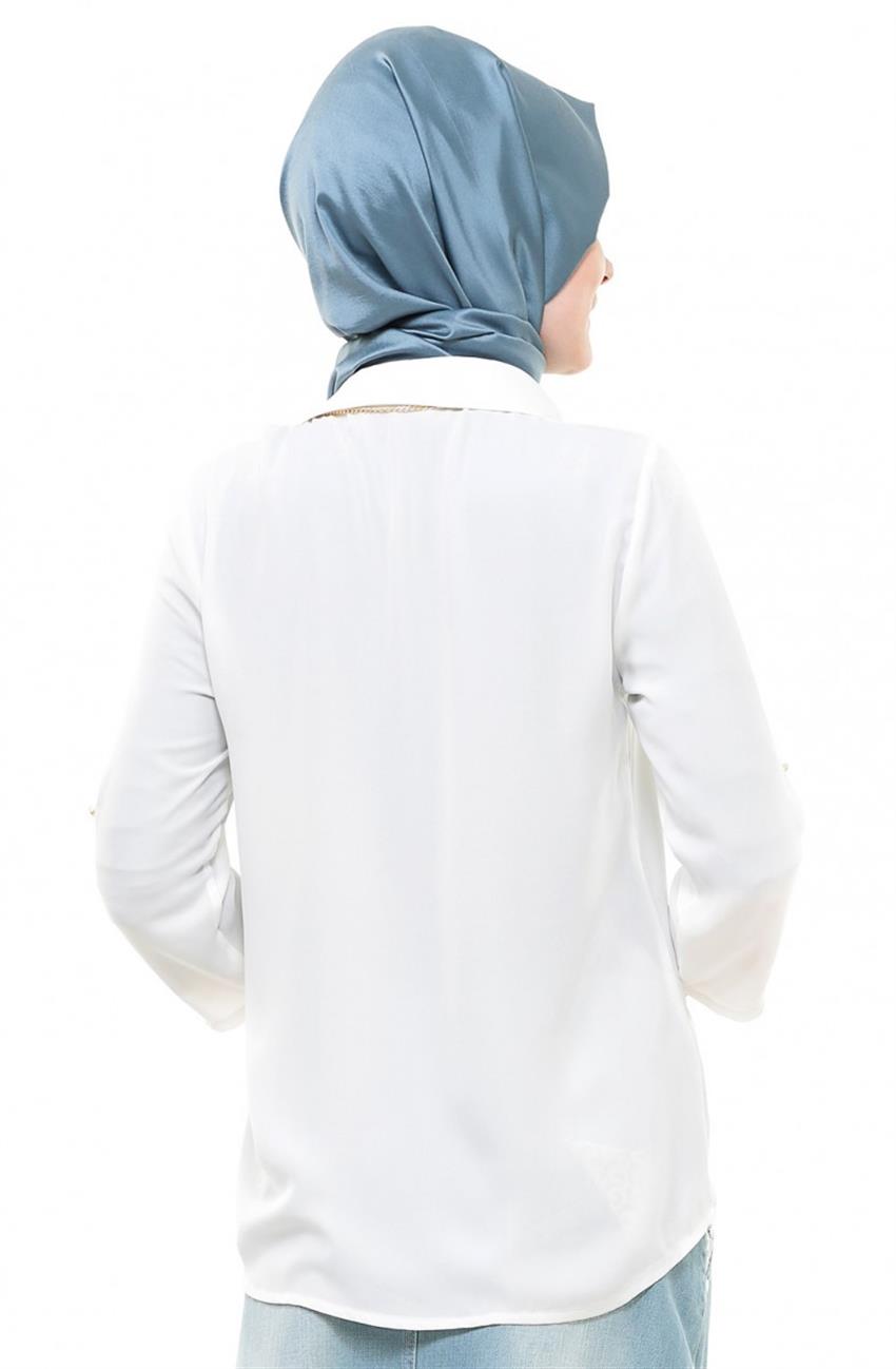 Beyaz Bluz 1464-02