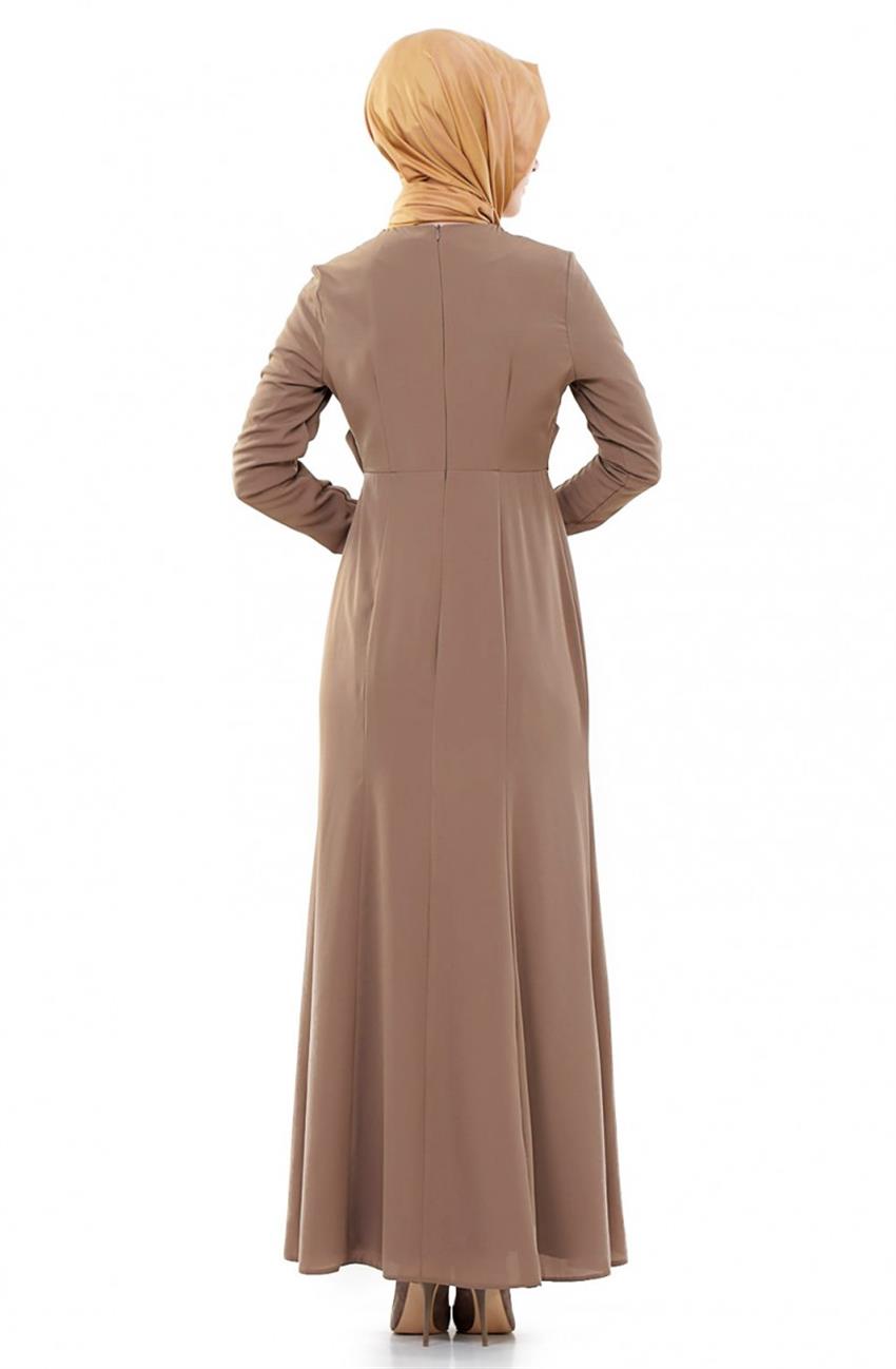 فستان-بني مينك ar-443-72