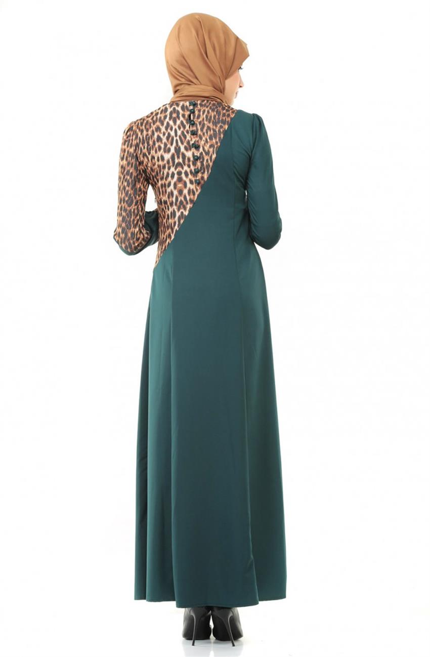 فستان-أخضر ZE5874