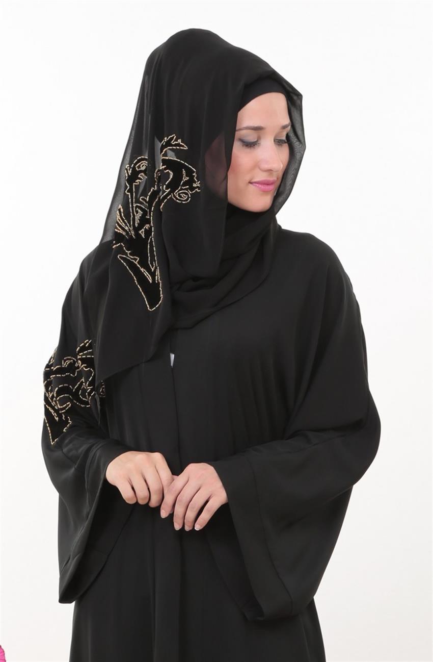 Abaya-Black 352-01