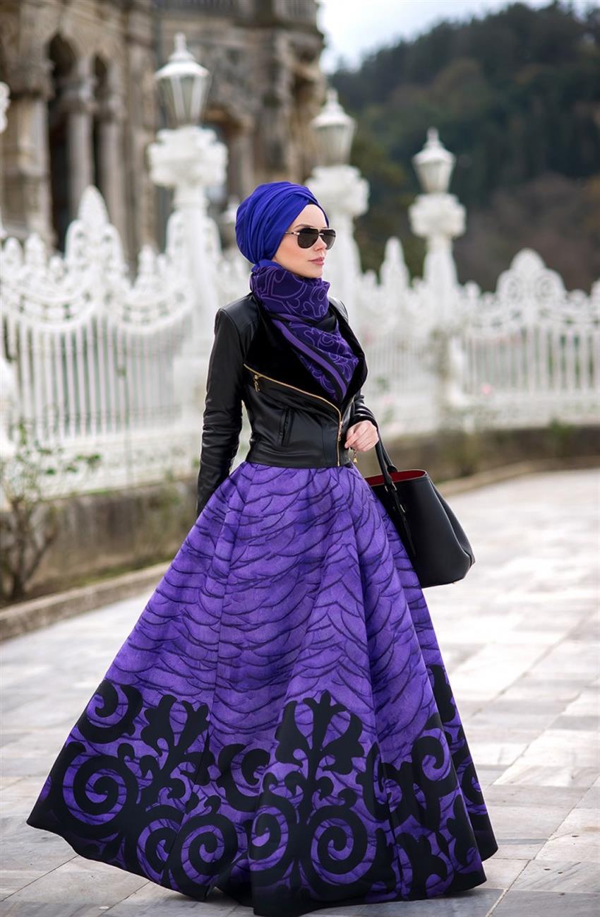 Desse Skirt-Purple