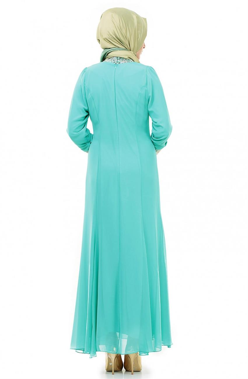 فستان سهرة فستان-أخضر ar-408-24