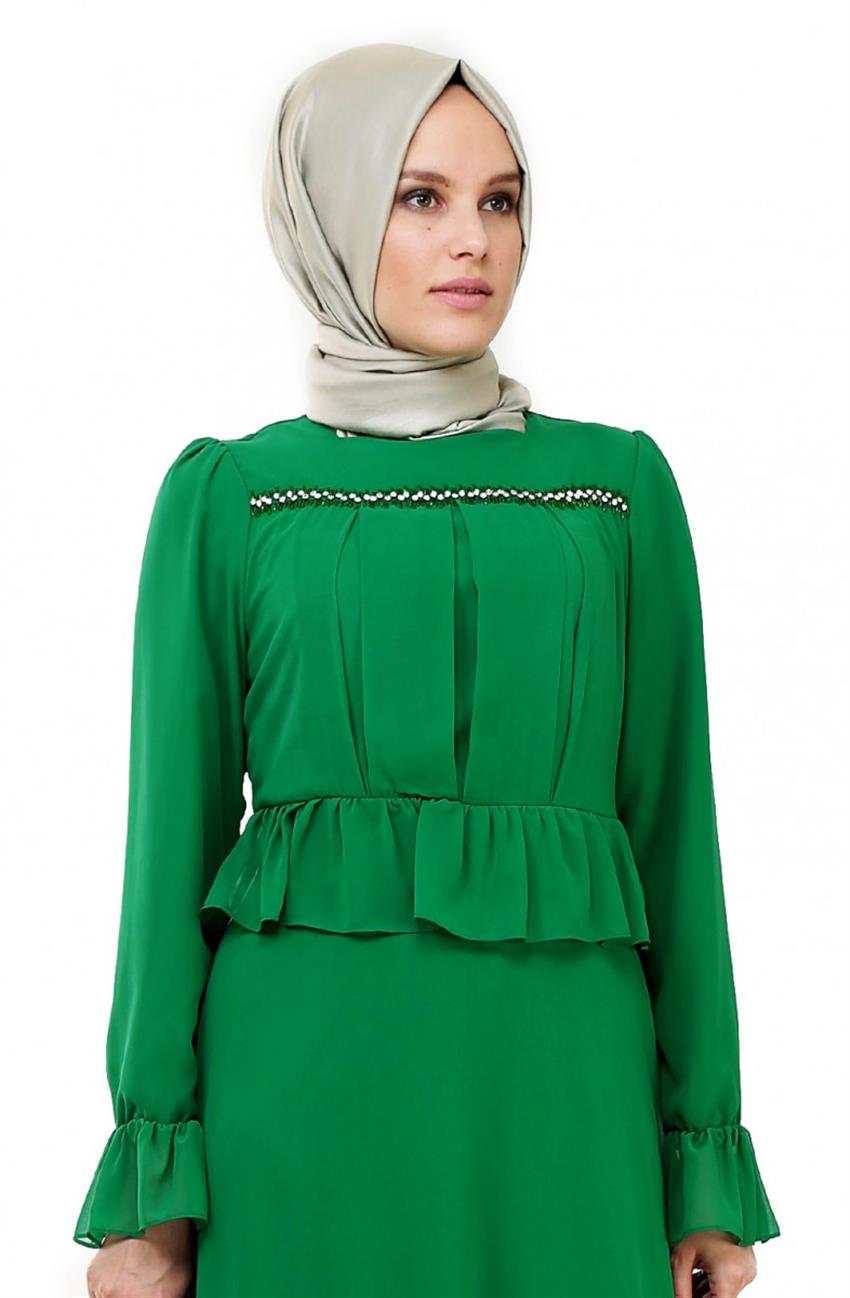 Evening Dress Dress-Green 412-21