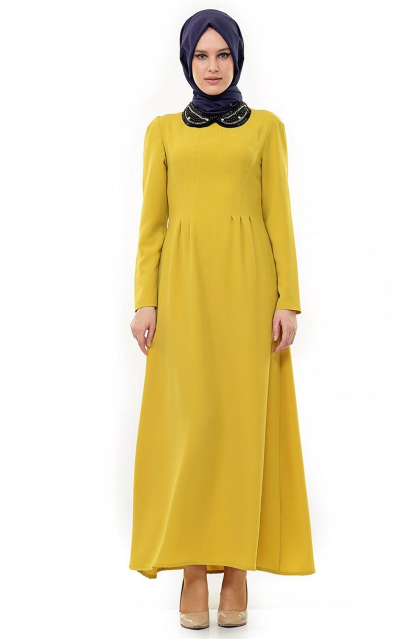 Sarı Elbise 1549-29
