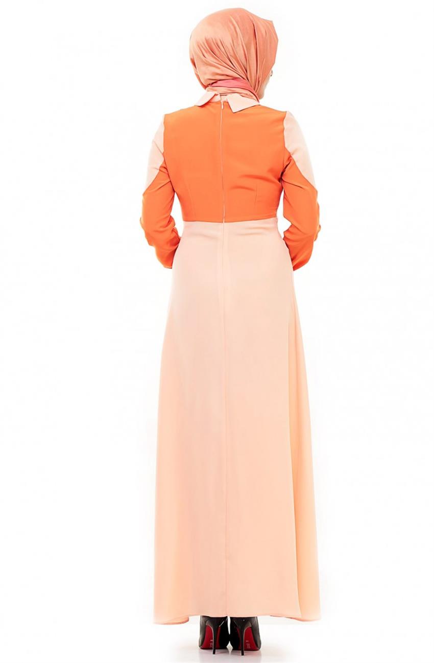Oranj Elbise 450-78