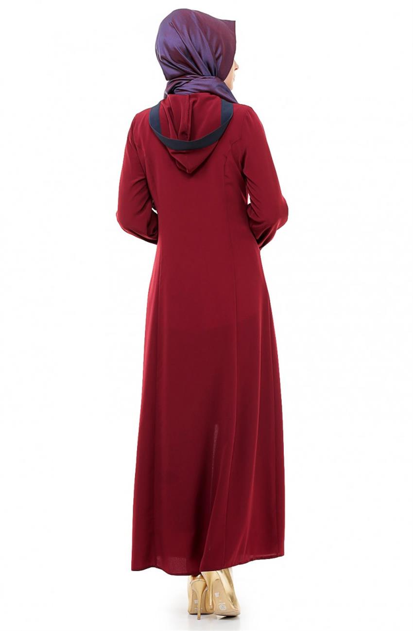 Abaya-Claret Red 1030-67