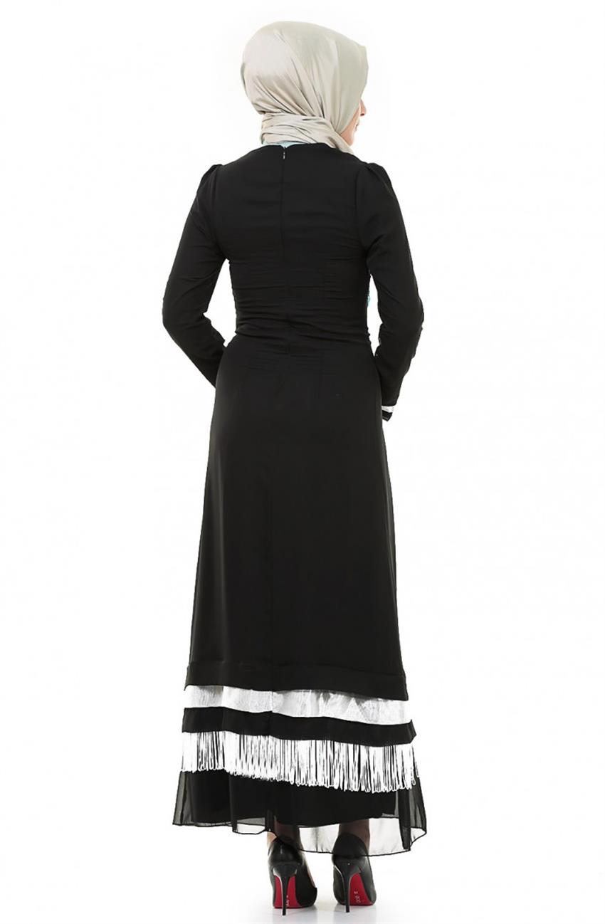 Evening Dress Dress-Black 427-01
