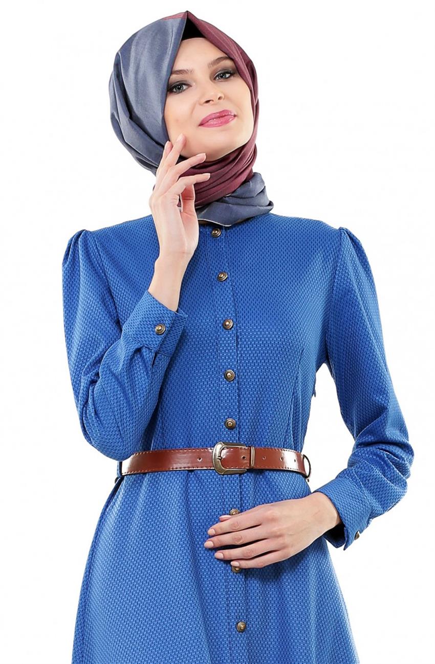 Ameerah Elbise-Klasik Mavi 5911-70