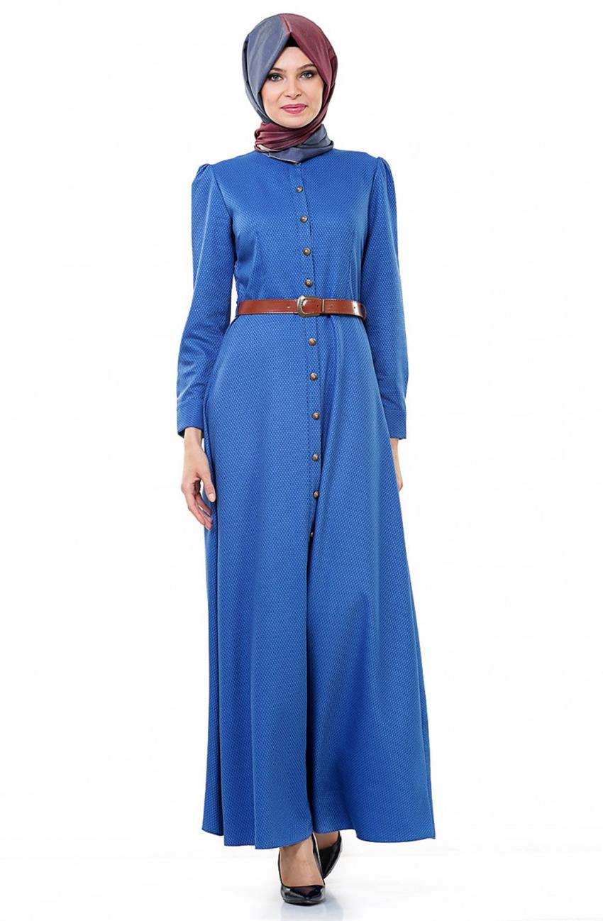 Ameerah Dress-Blue 5911-70