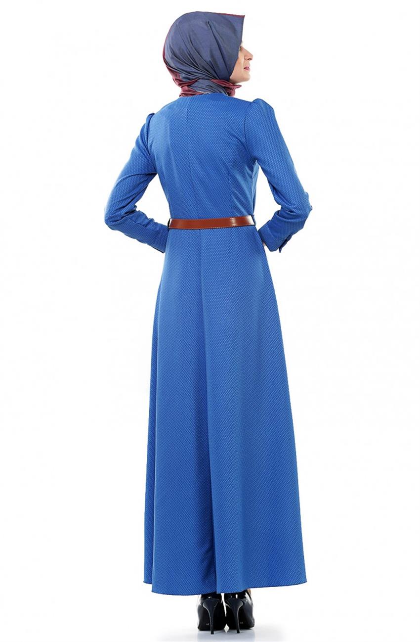 Ameerah Elbise-Klasik Mavi 5911-70