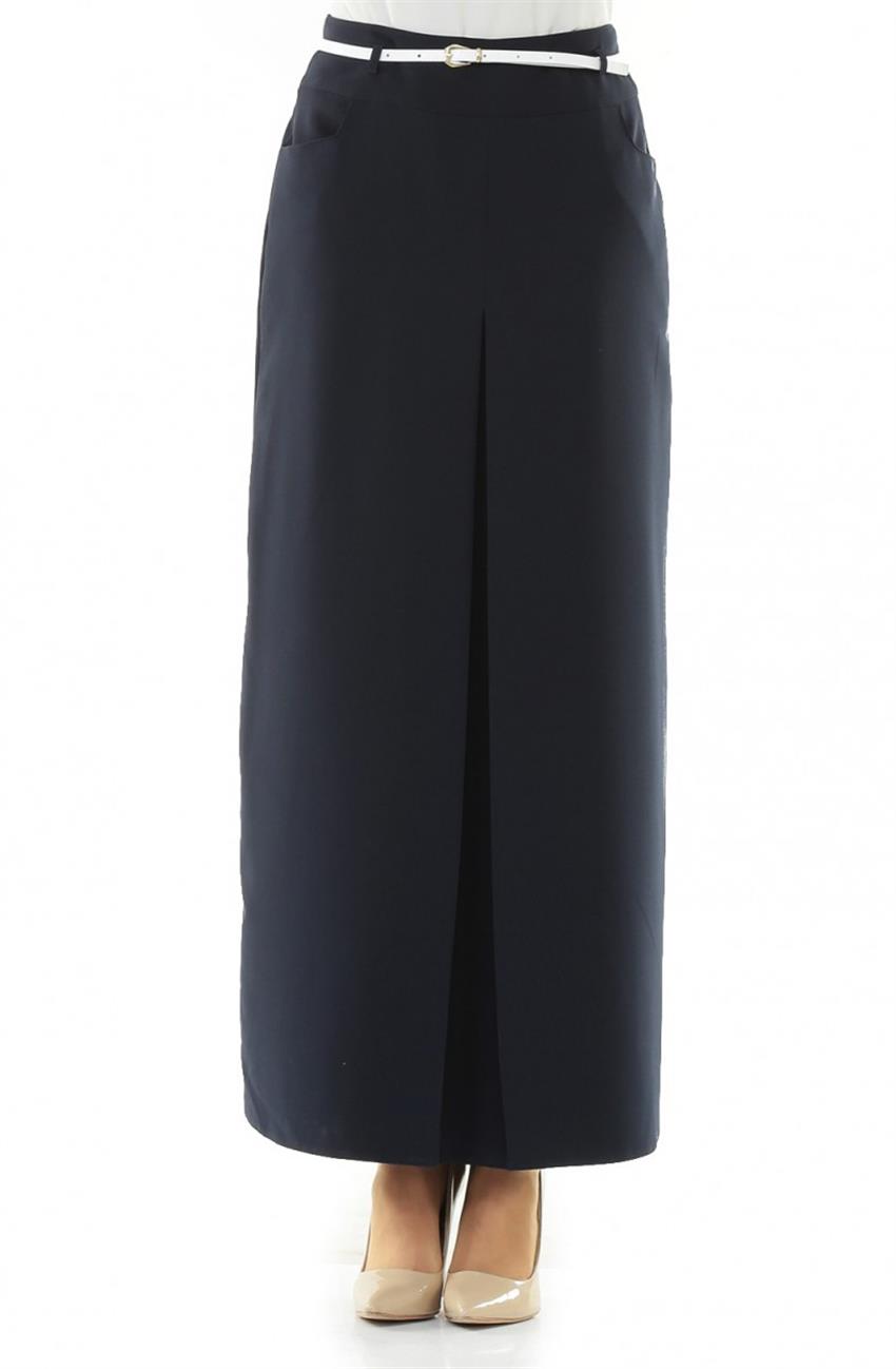 Skirt-Navy Blue 30181-17