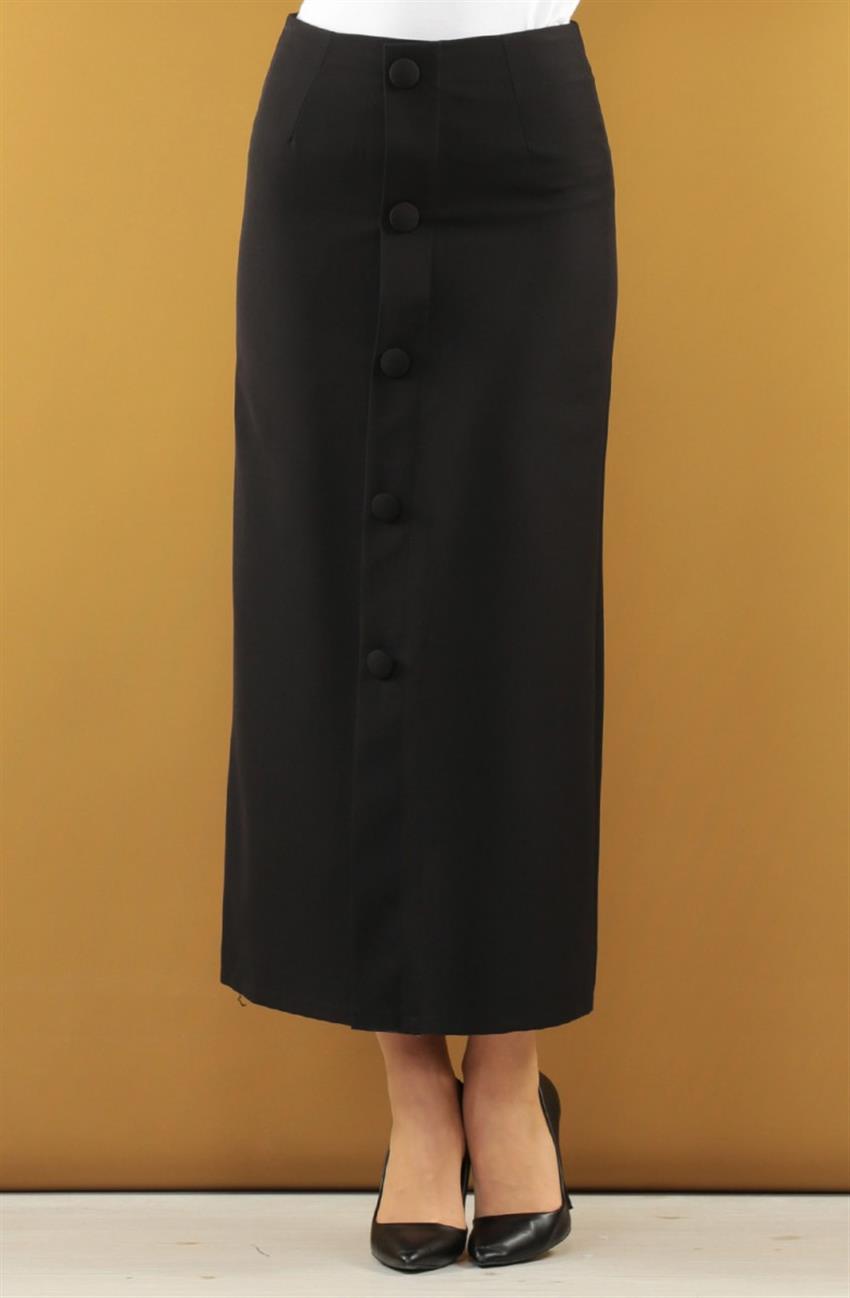 Skirt-Black 3550-01