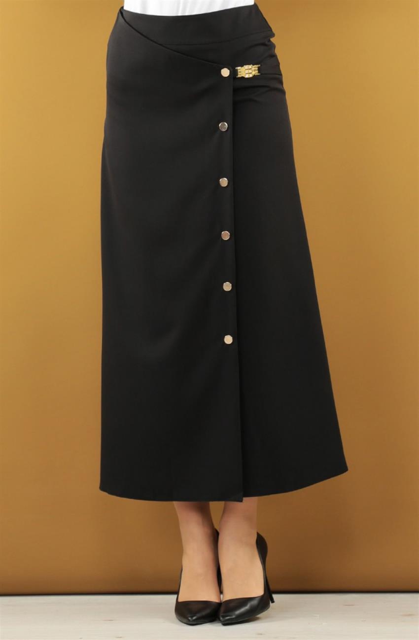 Skirt-Black 3568-01