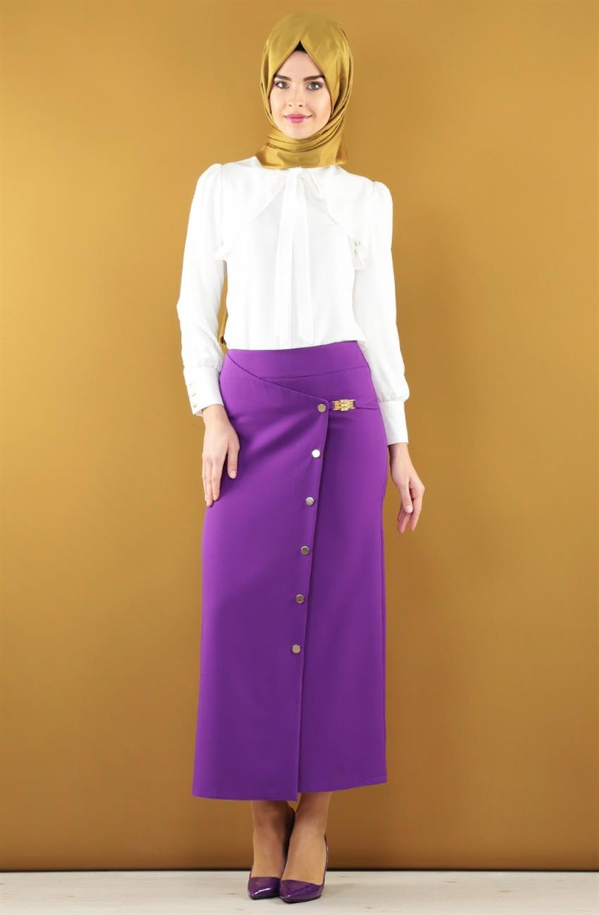 Skirt-Purple 3568-45