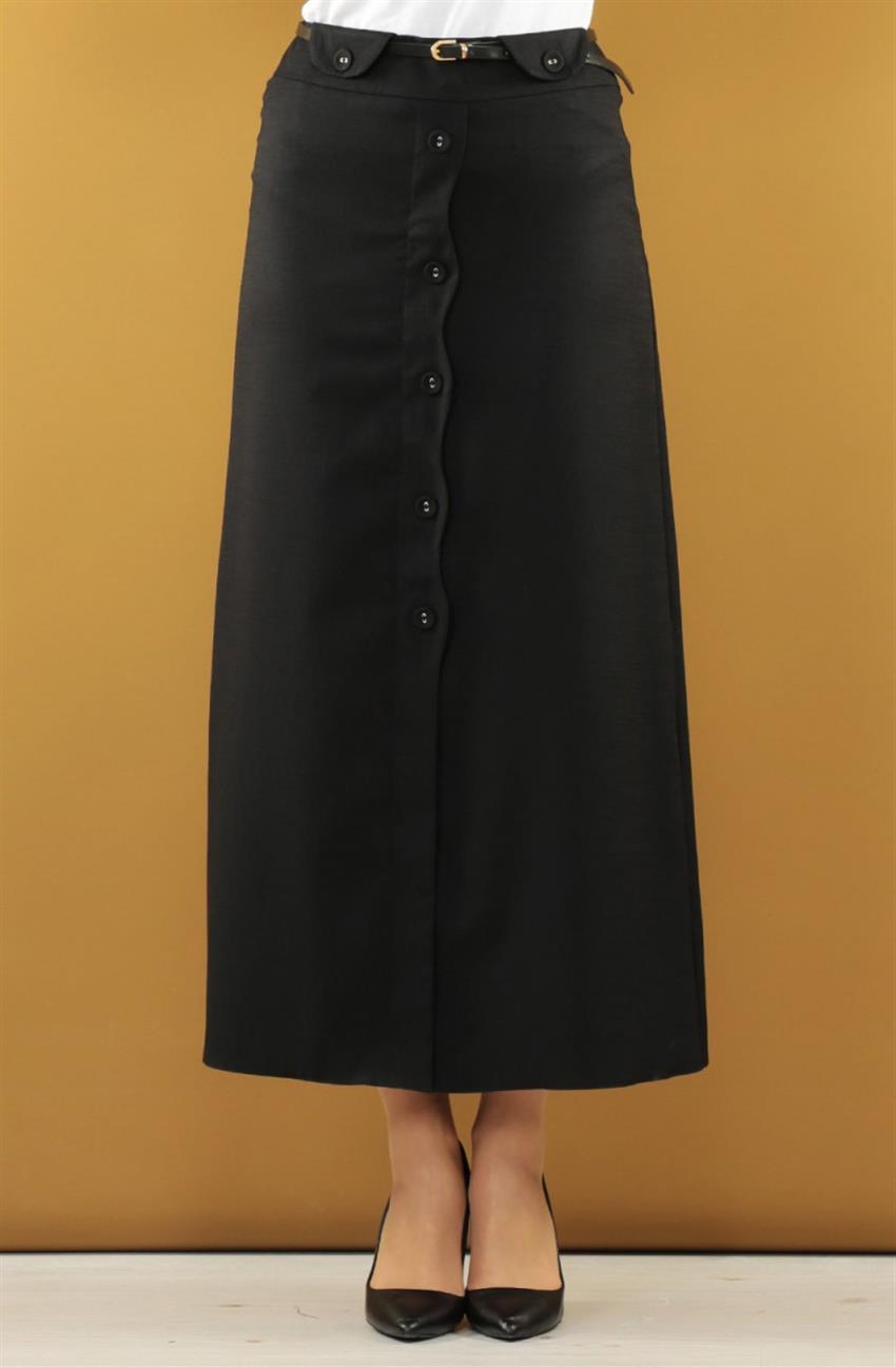 Skirt-Black 3536-01