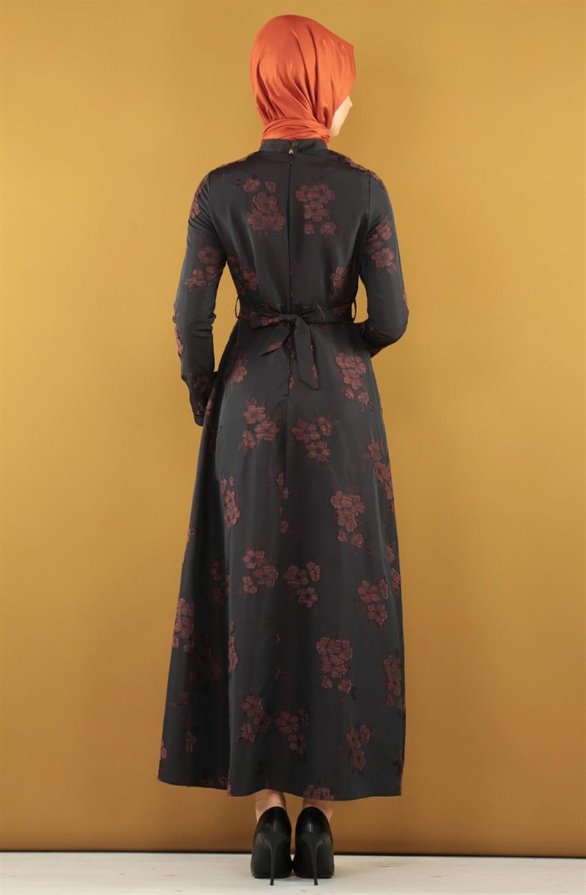Evening Dress Dress-Bronz 7055-98