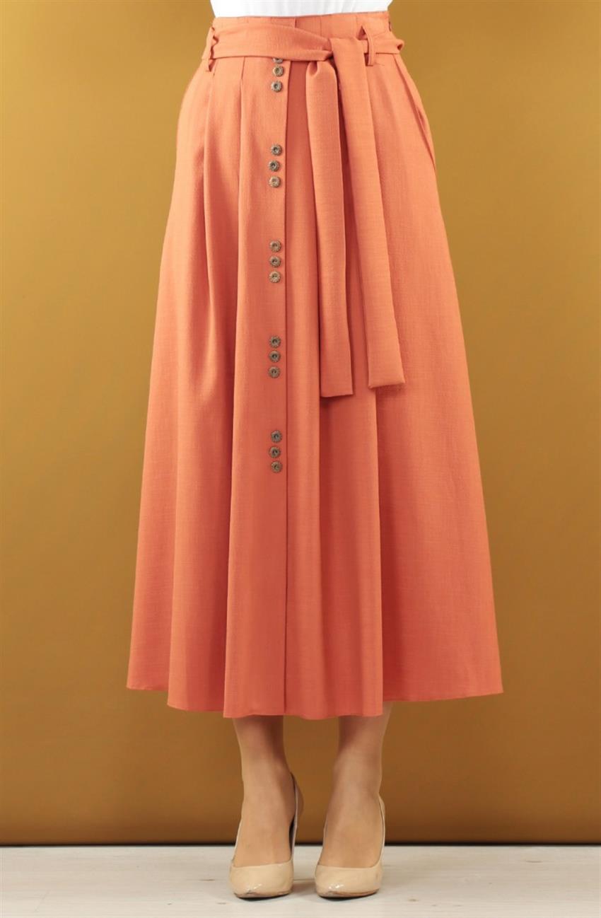 Skirt-Orange 3565-78