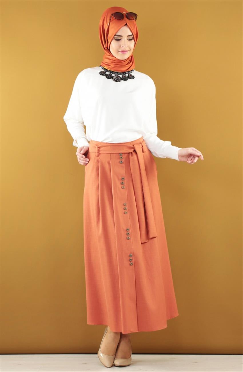 Skirt-Orange 3565-78