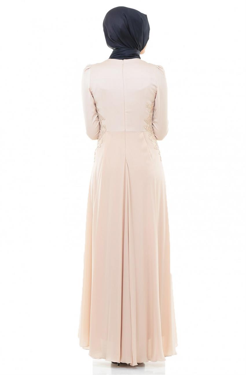 Evening Dress Dress-Cream DO-A5-63019-13