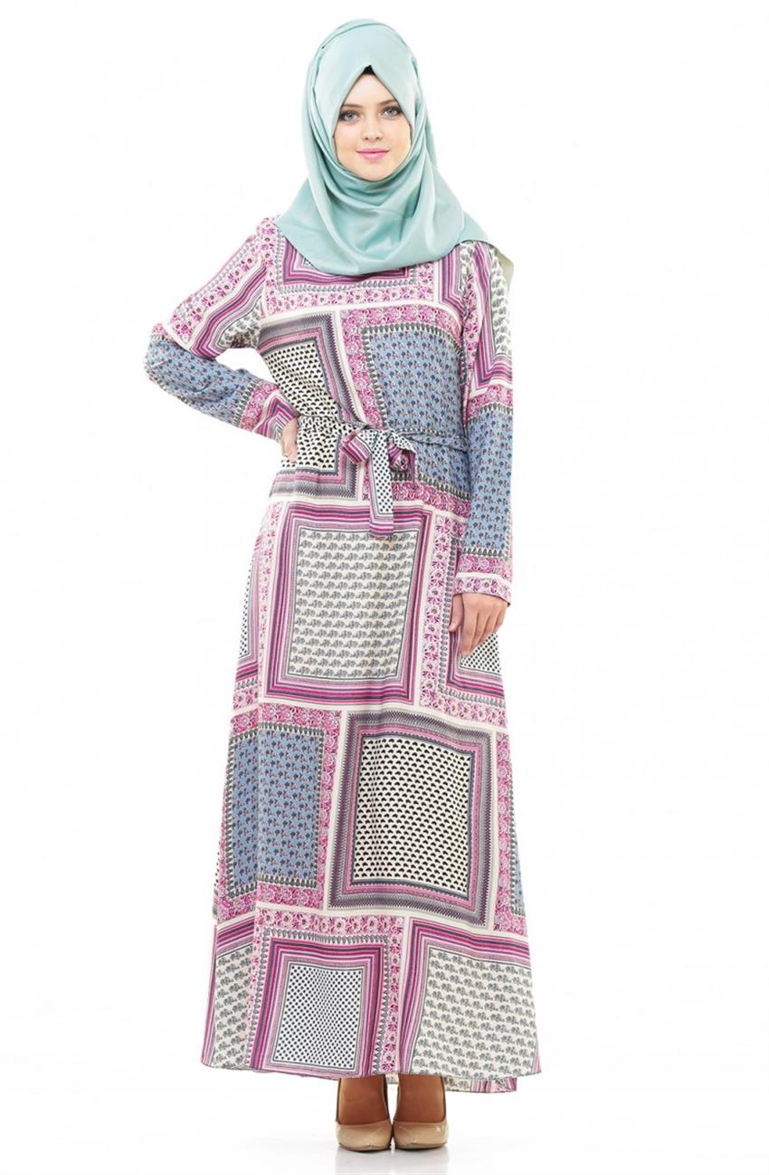Aybqe Dress-Pink 7183-42