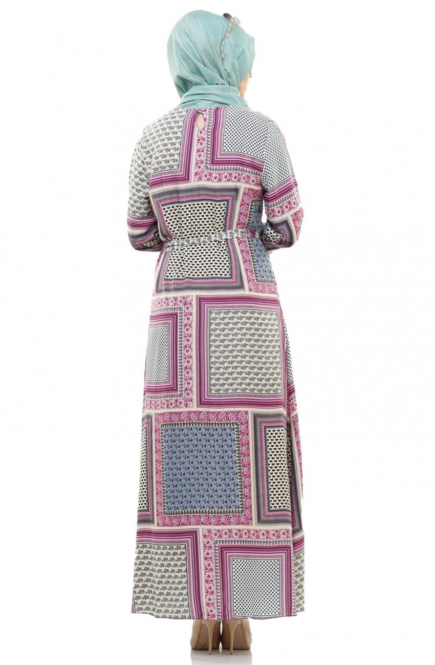 Aybqe Dress-Pink 7183-42