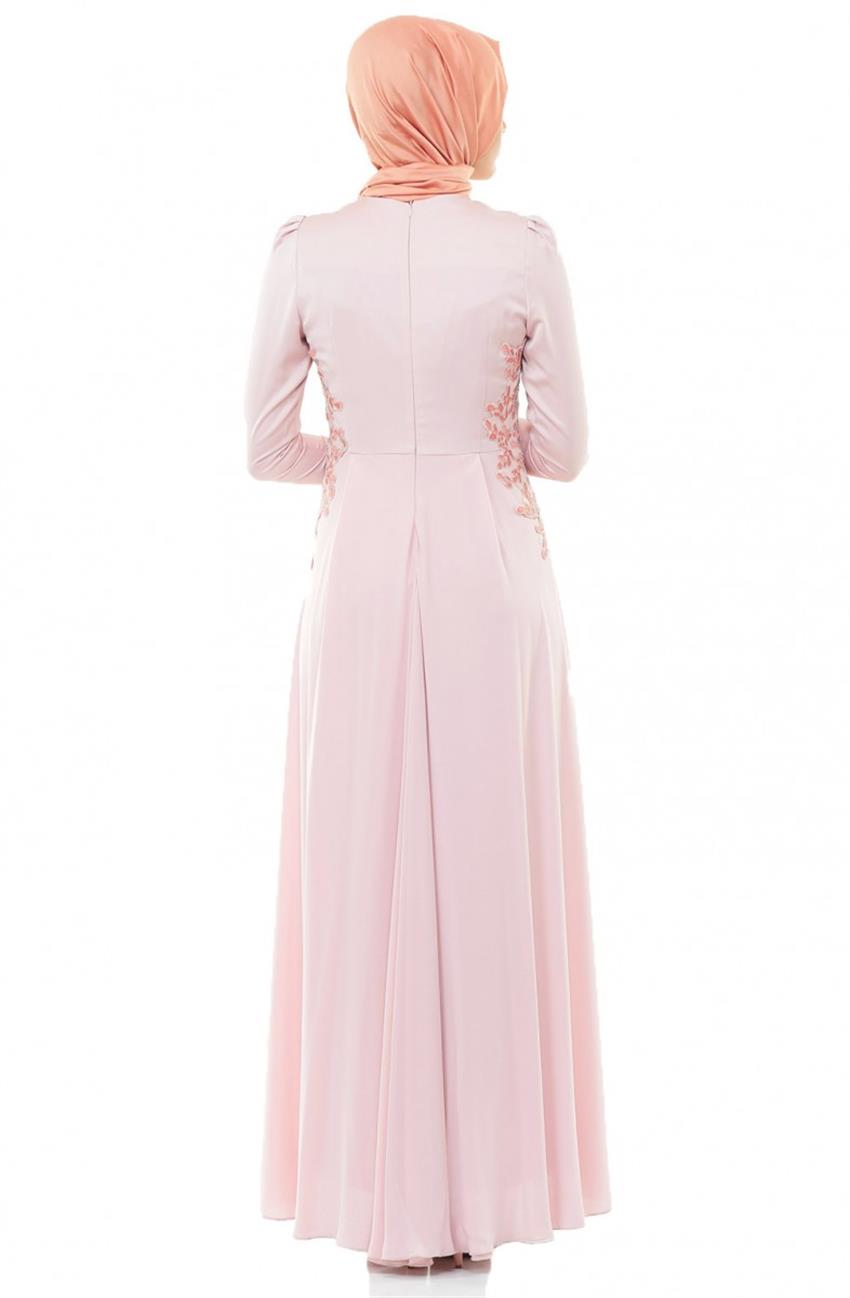 Evening Dress Dress-Powder DO-A5-63019-32