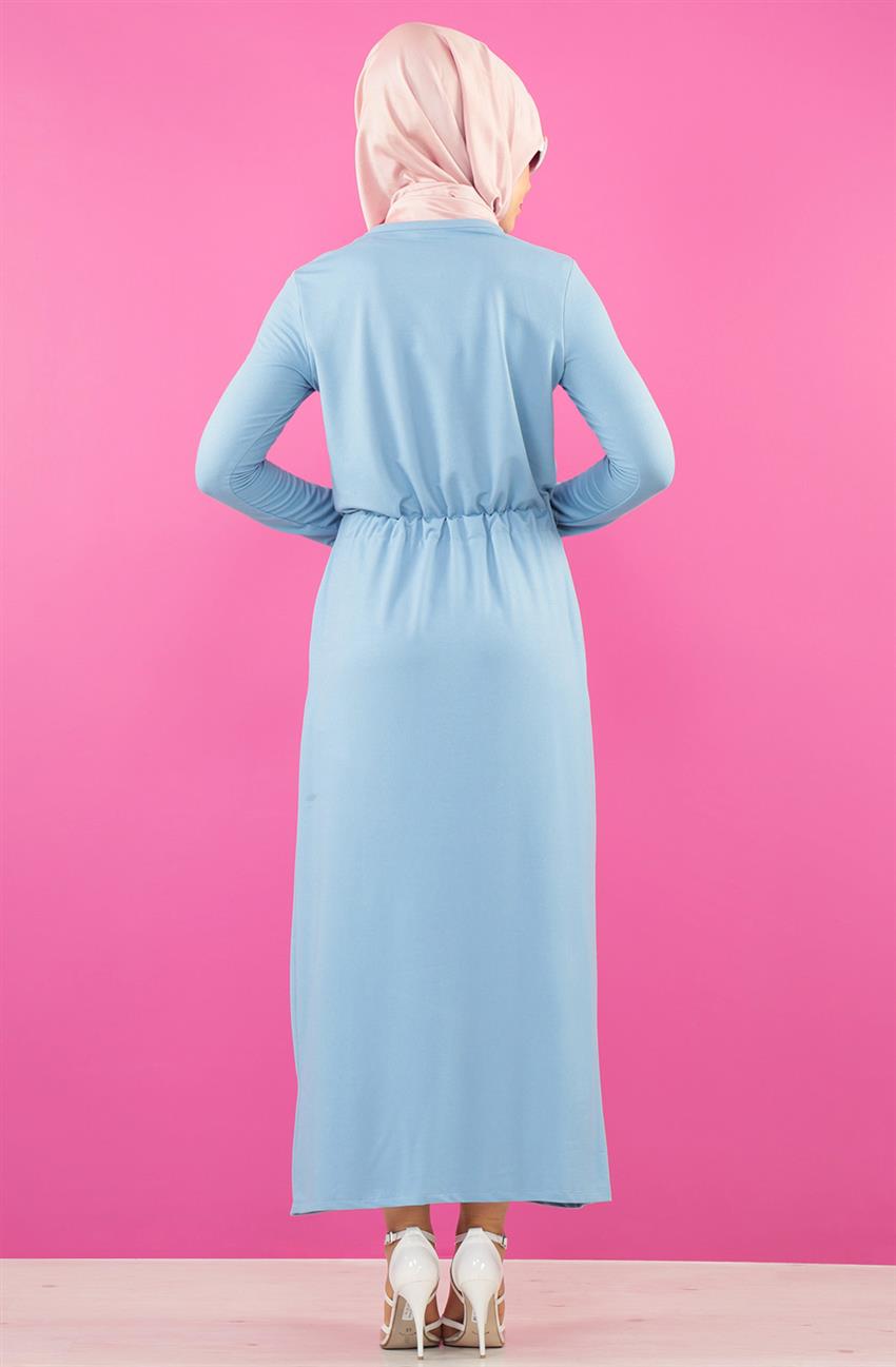 Dress-Açik Blue 9120-15