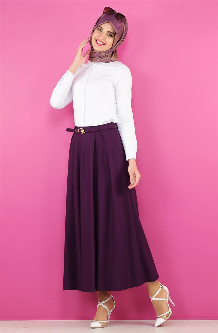 Skirt-Purple 3567-45