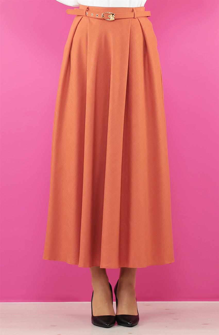 Skirt-Orange 3567-78