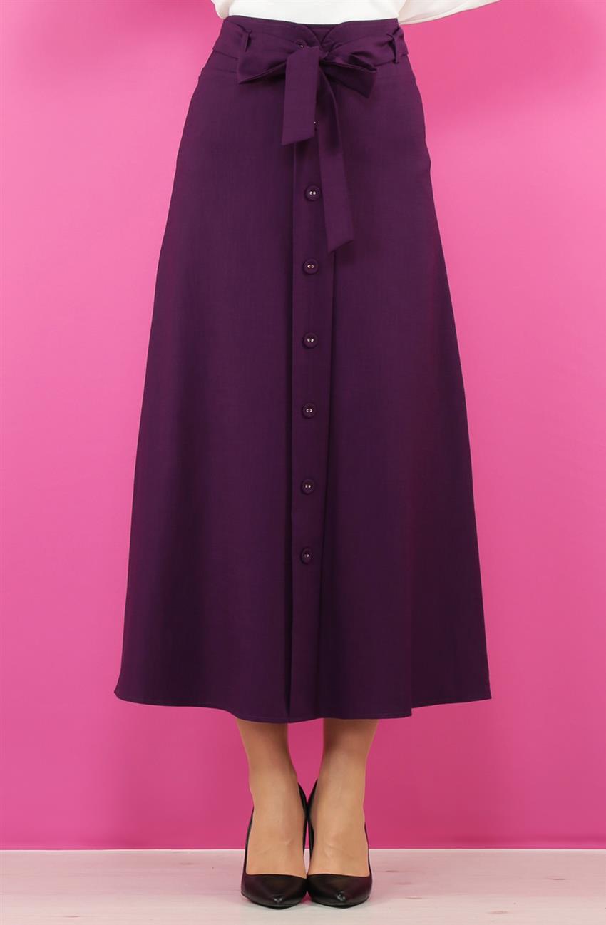 Skirt-Purple 3571-45