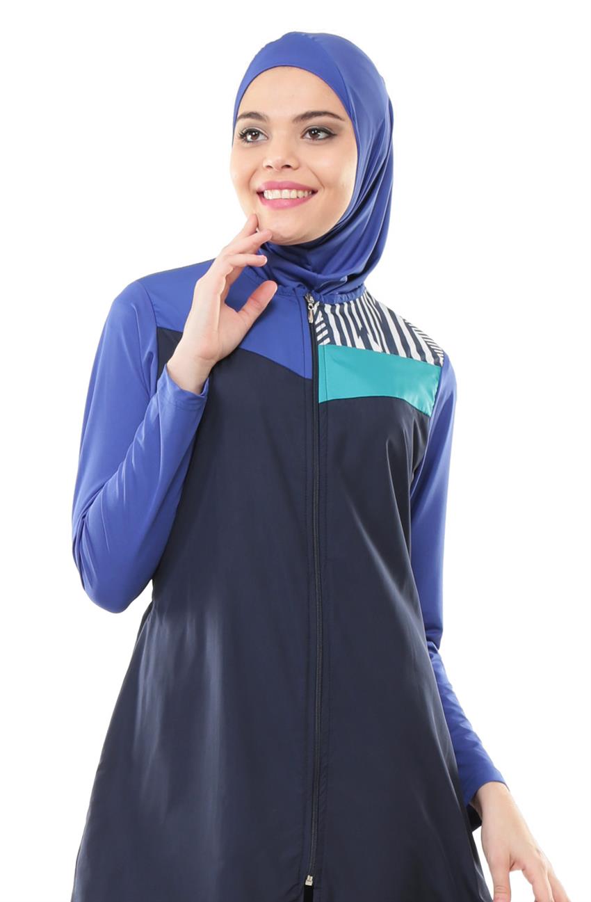 ملابس سباحة-أزرق غامق ar-1069-47