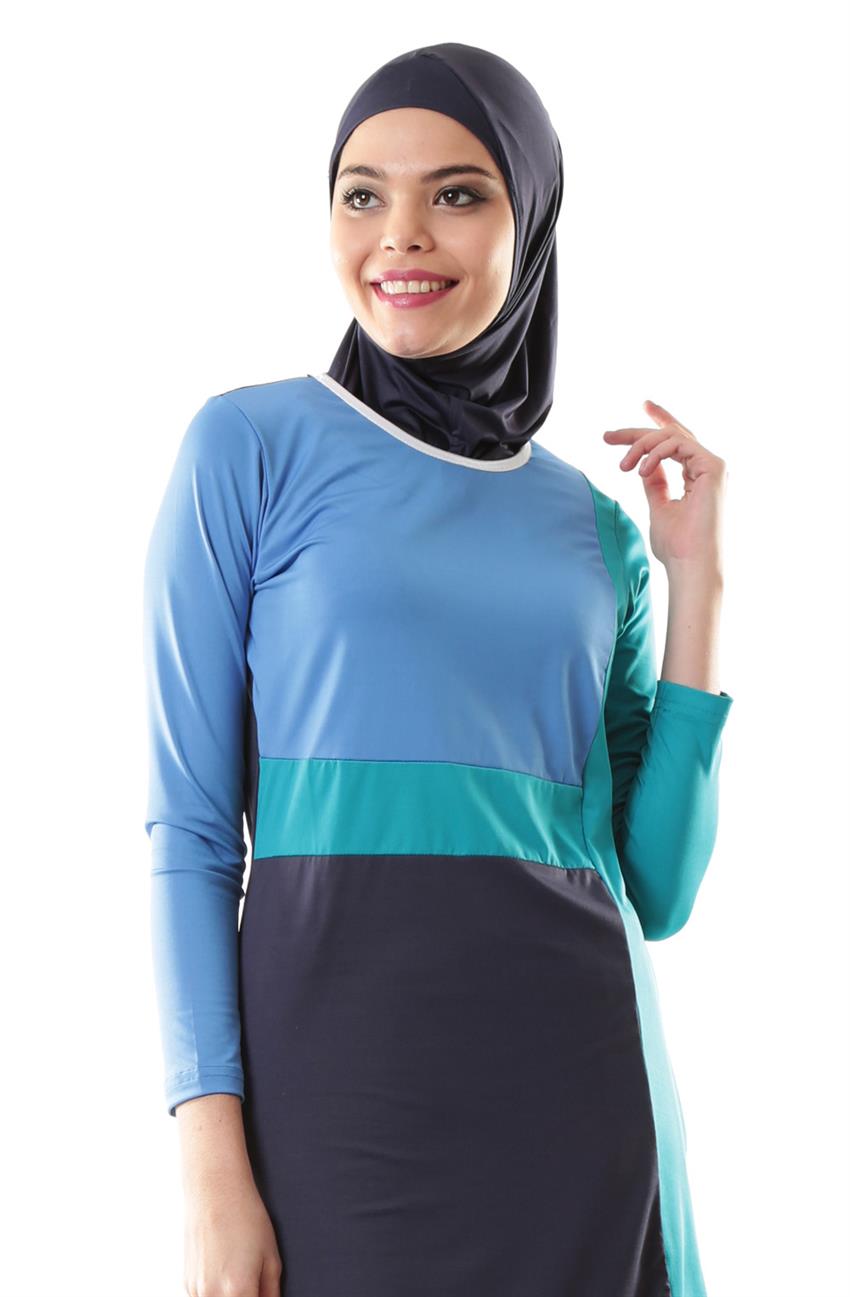 ملابس سباحة-أزرق غامق ar-1074-47