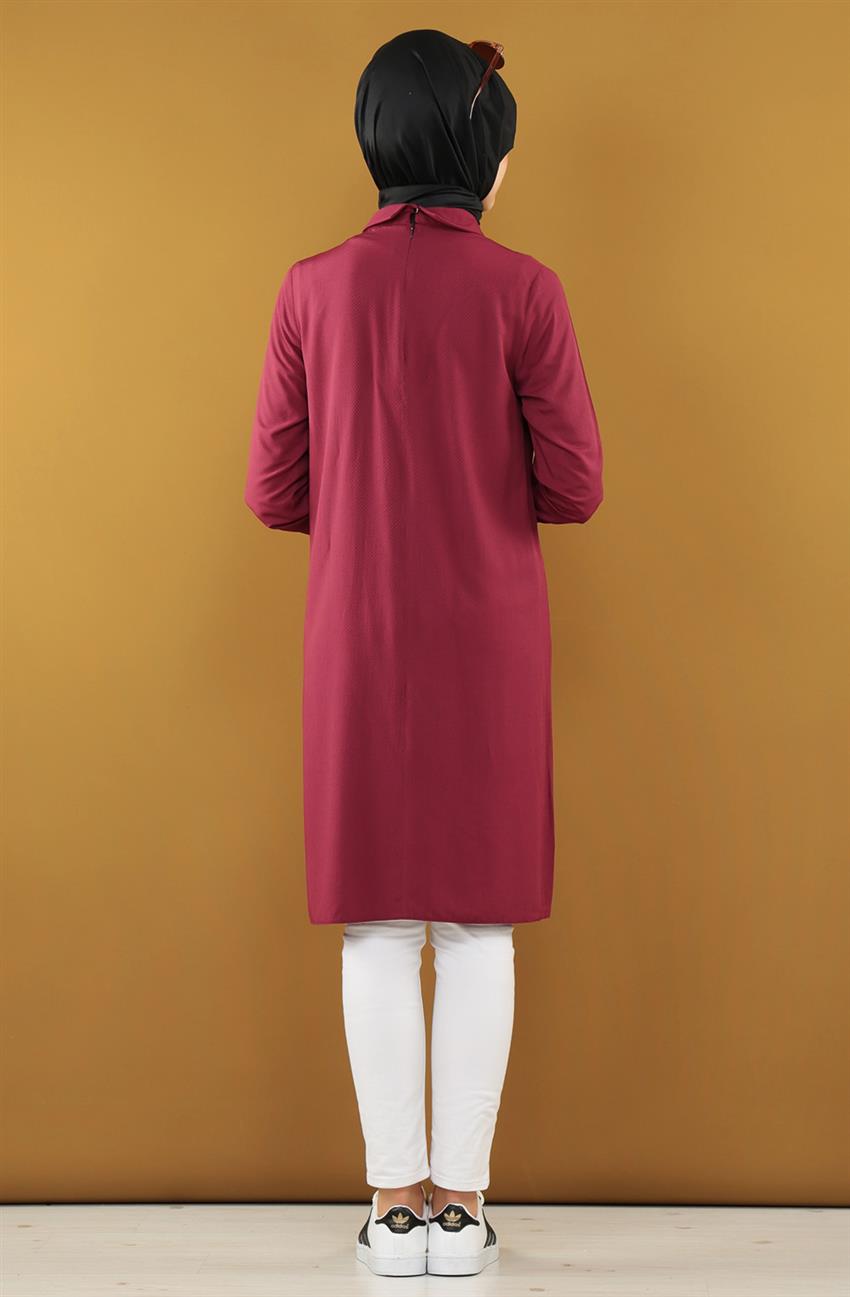 Tunic-Claret Red DO-A5-61057-1-26