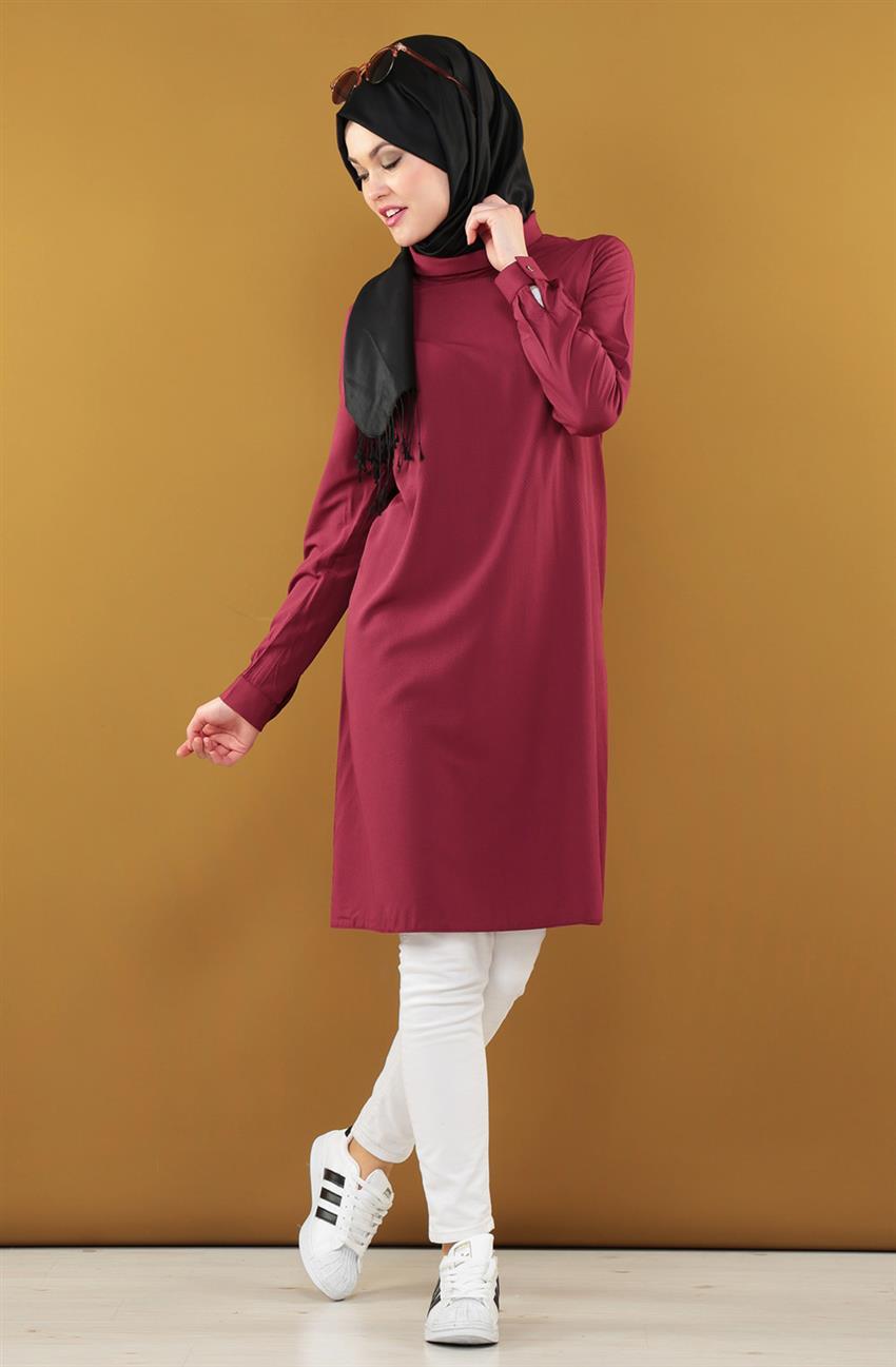 Tunic-Claret Red DO-A5-61057-1-26
