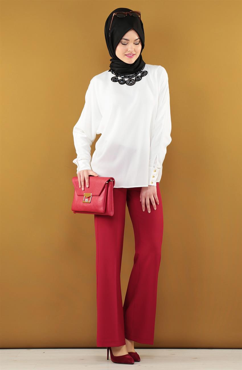 Pants-Red 3068-34