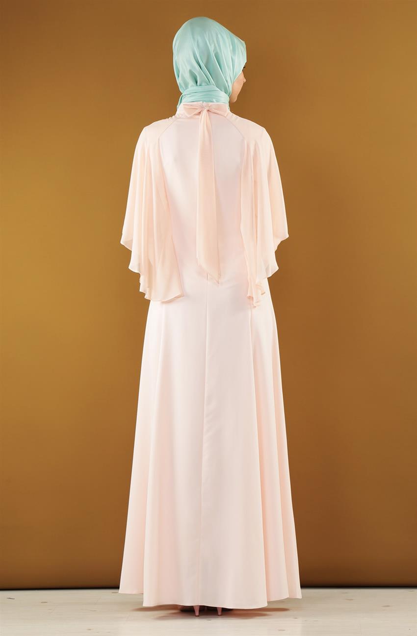 Evening Dress Dress-Powder DO-A4-64021-32